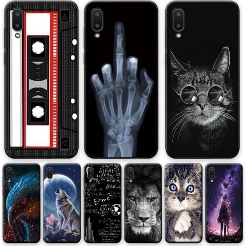For Samsung A02 Case Soft Back Cover on Galaxy A02 Matte Protective Phone Case For Samsung A02 A 02 TPU Cool Fashion Case on A02