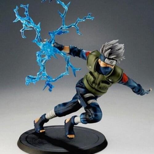 16cm Anime Naruto Hatake Kakashi Nara Shikamaru Manga Figurines Statue PVC Action Figure Puppets Model Toys Desk Decoration