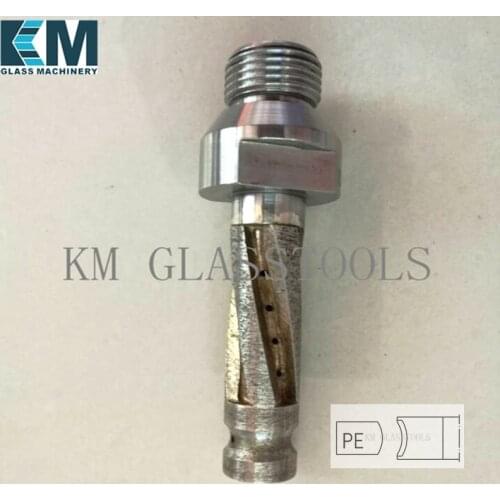 High Quality! Milling cutter Milling wheel (CNC Tools)Diameter: 14xPE4/5/6/8/10/12/15/19mm for Glass Milling Machine. L=100mm