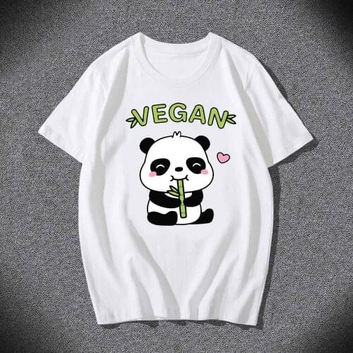 Oversized T Shirt Women Cartoon T Shirt Female Cute Panda Streetwear Tee Short Sleeve Crop Top Summer Clothes for Women 2021