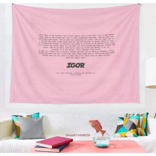 IGOR tapestry Art Tapestry Ins Tapestry Household Bedside Decoration Cloth Hanging Tapiz