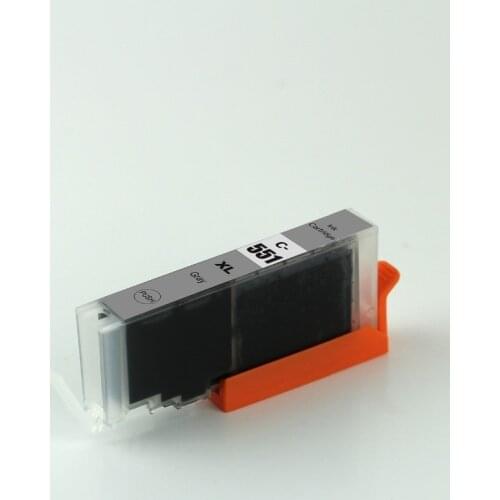 BLOOM compatible cli-551 GY ink cartridge For Canon PIXMA MG5450 MG5550 MG5650 MG6350 MG6450 MG6650 MG7550 Ip7250 MX725 IX6850