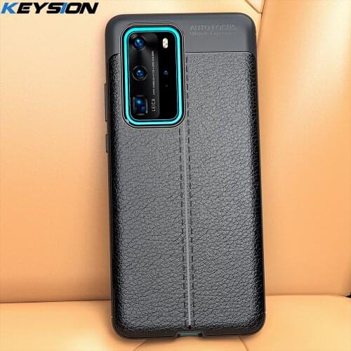 KEYSION Shockproof Case for Huawei P40 Pro Mate 30 P30 P20 Lite Silicone Phone Cover for Honor 30 20 Pro 30S 10i 10Lite 9A 8A 8X