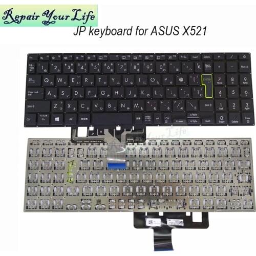Replacement keyboards for ASUS vivobook S15 S533 US UK JP Japanese black notebook keyboard 0KNB0 5123JP00 laptop parts real new