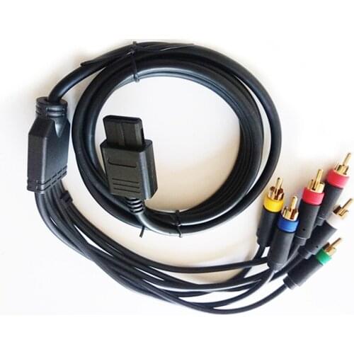 1pc RGB/RGBS Composite Cable Cord for SFC N64 for NGC Game Console Accessories Multifunctional Replacement Cable