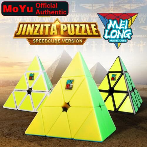 MoYu MeiLong 3x3x3 Pyramid Magic Cube 3x3 Professional Neo Speed Cube Puzzle Antistress Educational Toys