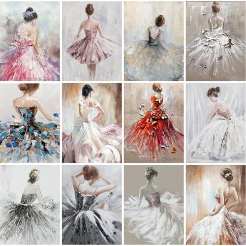 Huacan 5D DIY Craft Diamond Painting Kits Portrait Diamond Mosaic Sale Woman Pictures Of Rhinestones Decor For Home