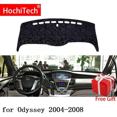 Rose Pattern Non-slip Dashmat Dash Mat Dashboard Cover Pad Cover Carpet Car Sticker for Honda odyssey 2004 2005-2008 Car Styling