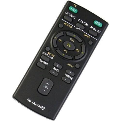 NEW RM-ANU159 Remote Control fit for Sony Smart LCD LED TV HT-CT60 SA-CT60 HT-CT60/C SS-WCT60
