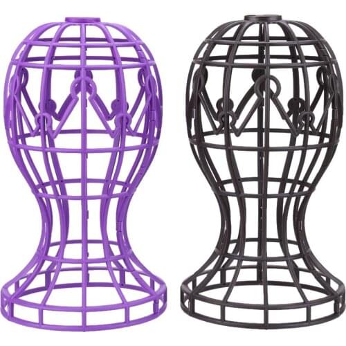 Wig Stands Hat Cap Holder Plastic Storage Rack Wigs Support Dryer Tool Wig Head Stand Storage Rack wig accessories