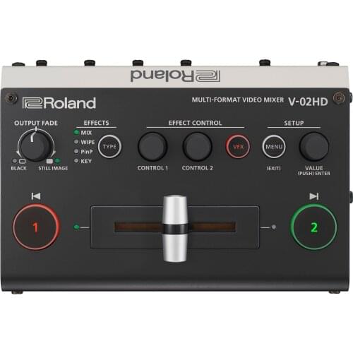 Make for Roland V-02HD 2-Way Multi-Format Switching Station Guide Station Education Live Broadcast Guide Station
