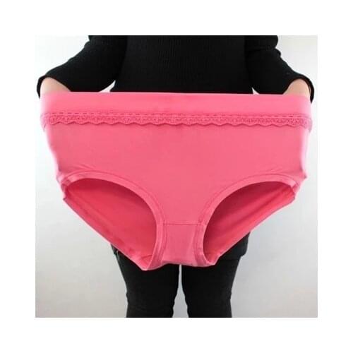 AS08 Sexy Lace Flower Panties Women Underwear Body Shaper Hip High Waist Plus Size XL- 4XL Intimates Womens Briefs