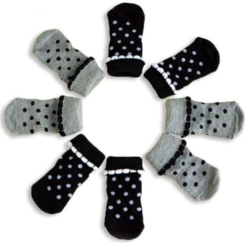Dog Shose Autumn Winter Outdoor Waterproof Pot Patten Dog Socks Anti Slip Dog Boots for Dogs