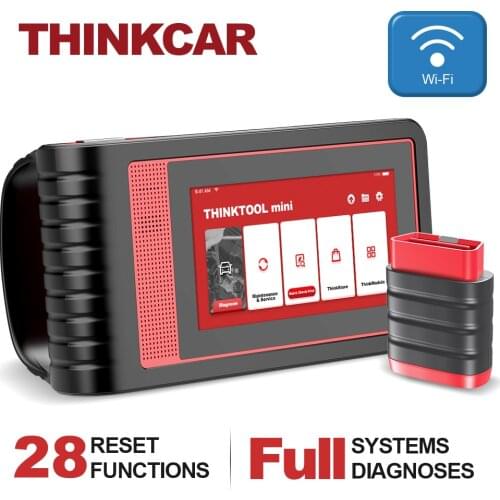 THINKCAR Thinktool Mini OBD2 Diagnostic Scanner IMMO Key Programming 28 Resets Car Code Reader Full System Car Diagnostic Tools