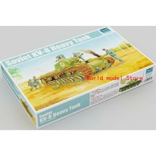 Trumpeter 01565 1/35 Soviet KV-8 Heavy TankPlastic Model Building Kit