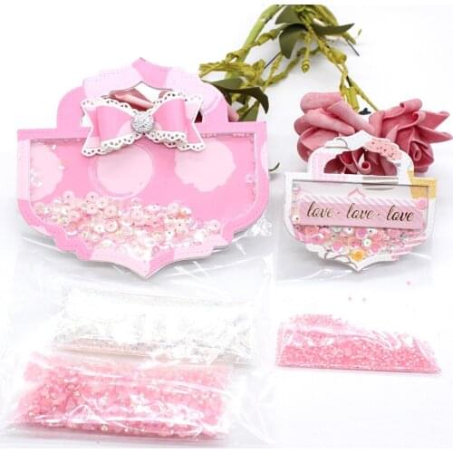 YPP CRAFT Shaker Bag Topper Metal Cutting Dies Stencils for DIY Scrapbooking Decorative Embossing DIY Paper Cards