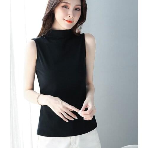 Womens Cotton Camis Solid color Female Slim Sleeveless Casual Vest Solid Color Crop Lower Cut Top For Ladies Fitness Vest Summer