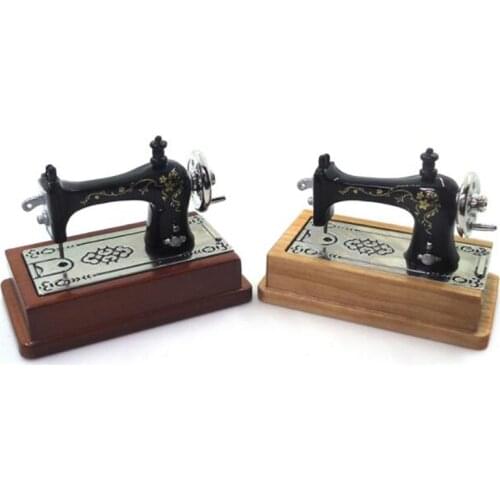 1:12 Dollhouse Miniature Vintage Sewing Machine Model Furniture Accessories