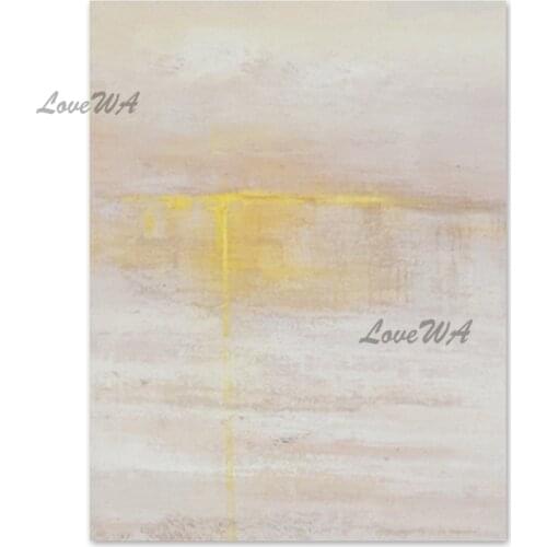 100% Hand-painted Simple Abstract Oil Painting Pictures Wall Hangings Canvas Wall Art No Frame Decorative Artwork Christmas Gift