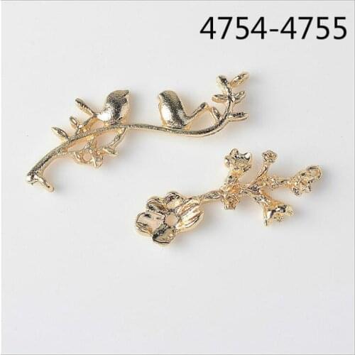 Bride new alloy series hair accessories diy bridal tiara branches leaves accessories