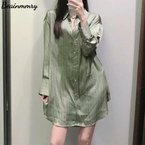 Женские большие рубашки Beainmmry China At AliExpress