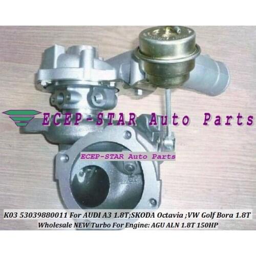 Free Ship K03 11 53039880011 53039880044 06A145703A Turbo For AUDI A3 SKODA Octavia 1.8T for VW Golf Bora 2001- AGU ALN 1.8L