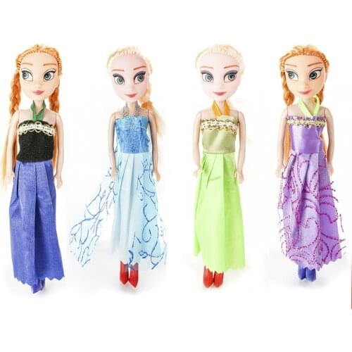 16cm Princess elsa doll Anna Snow Queen Children Girls Toys Birthday Christmas Gifts For Kids Sharon Dolls