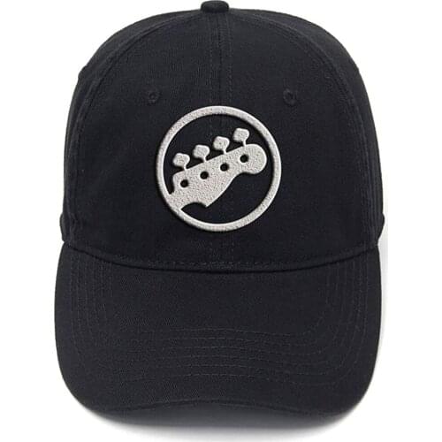 Lyprerazy Bass Tuning Pegs Graphic Washed Cotton Adjustable Men Women Unisex Hip Hop Cool Flock Printing Baseball Cap