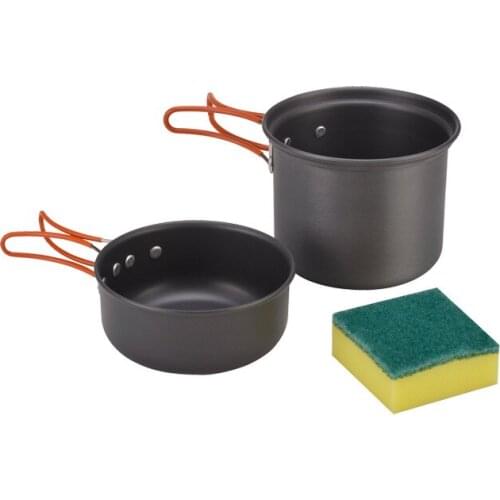 Camping Cookware Cooking Set Kit Outdoor Tableware Pot Set Perfect for Hiking Picnic Backpacking Camping