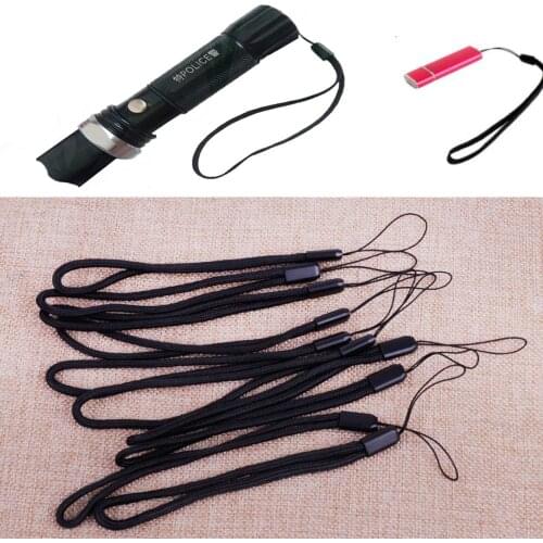 New 10pcs Round Wrist Strap Rope Cord Lanyard Holder Nylon for Cell Phone MP3 USB Camera Keys