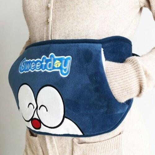 Rechargeable Hot Water Bottle Cartoon Warm Your Stomach To Relieve Dysmenorrhea Belt Is Removable Washable Safe Explosion-Proof