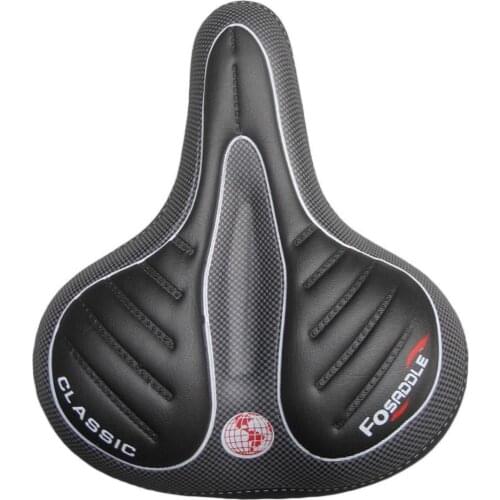 MTB Road Bike Bicycle Cycling Anti-shock Thicken Soft Saddle Seat Pad Cushion Bike Soft Saddle Seat Pad Cushion Anti-shock Seat