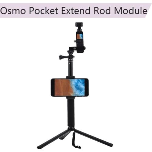 Portable Extend Pole Module Outdoor Selfie Stick Extension Rod for DJI Osmo Pocket/Pocket 2 Handheld Gimbal Accessories Kits