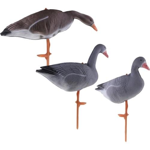 Full Body Goose Hunting Decoys Decoying Lawn Ornaments Decors for Standing Resting