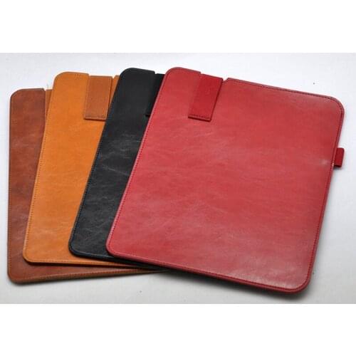 For Kobo Aura H2O Edition 2 6.8" 2017 Slim Case Luxury Pouch Microfiber Leather Sleeve E-book Reader Bag Cover