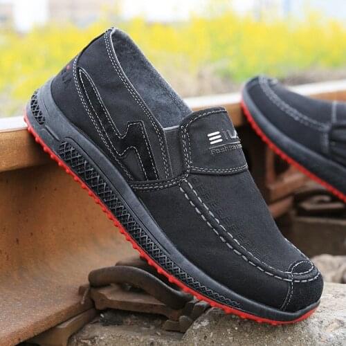 Summer old cloth shoes mens wild casual breathable washed denim canvas shoes slip on new single shoes H68