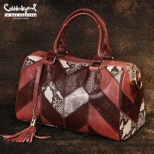 Cobbler Legend Genuine Leather Female Shoulder Bags High Quality Women crossbody Cowhide luxury Handbags Women Tote Bags