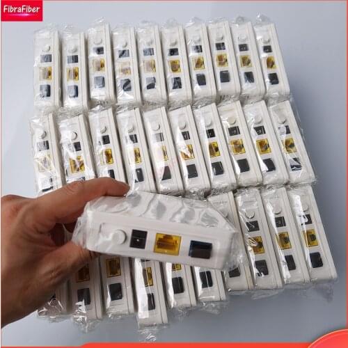 10pcs/Lot 100% New EPON ONU HG8310M HG8310 EPON 1000Mbs ONU Ftth Fiber Optic HG8010H Ont Router 1GE with power adaptor option