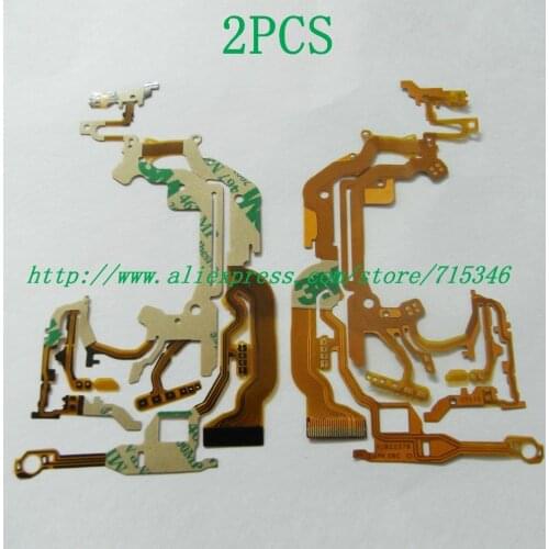 2PCS/ NEW Lens Mechanism Flex Cable For Panasonic GS11 GS80 GS328 GS330 Video Camera Repair Part