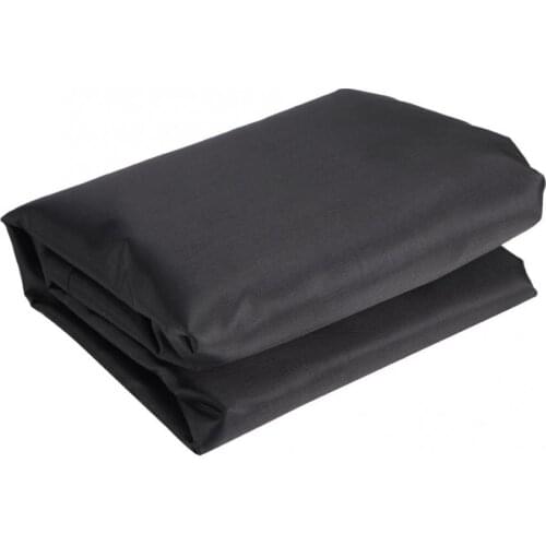 Black Oxford Cloth Portable Folding Bed Cover Furniture Dust Proof Protective Cover Indoor Washable Foldable Chair Storage Cover