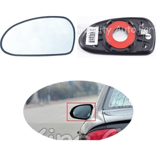 For Hyundai Sonata 2003 2004 2005 2006 2007 Outside Rearview Mirror Glass Side Mirror Lens Without Heating or no