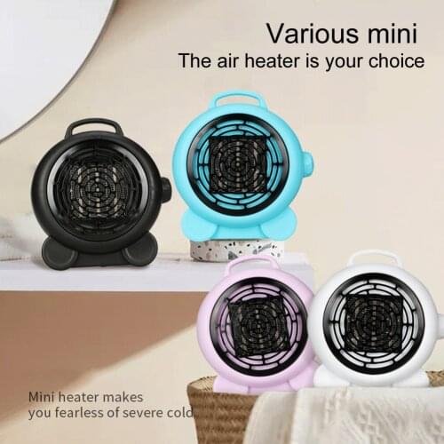 1000W Mini Electric Heater Portable Home Heating Fan Small Sun Desktop Heating Machine Low Noise Warm Air Blower Warmer Fan