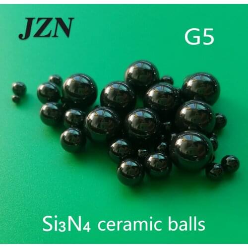 20pcs/lot 3.969/4.0/4.5/4.763/5.0/5.556mm ceramic balls Silicon Nitride balls for bearing/pump/linear slider/valvs balls/bike G5