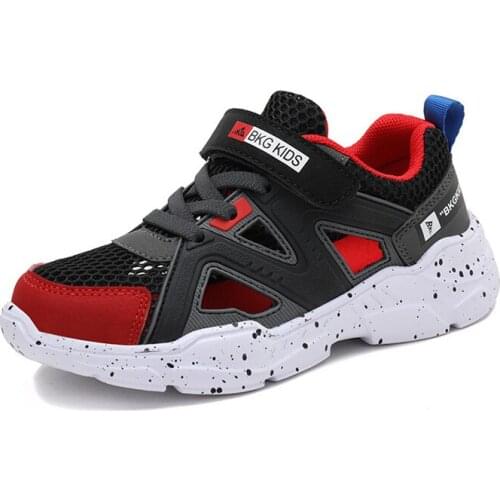 Teen Boy Shoes Sneakers Kids Girl Hollow Out Summer Children School Shoes Black White Running Shoes Sneakers For Boy Kids