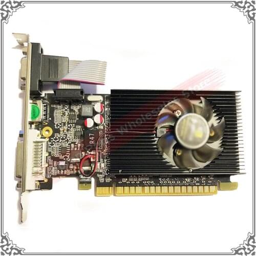 Original Display Video Card For NVIDIA GeForce GT610 1GB DDR2 64BIT Graphics Card Replacement