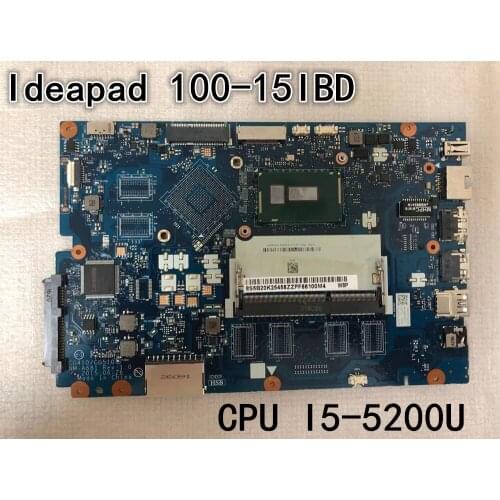Original laptop Lenovo Ideapad 100-15IBD Motherboard mainboard CPU I5-5200U UMA CG410/CG510 NM-A681 FRU:5B20K25458 5B20L80618