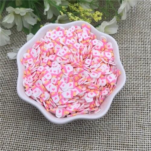 20g ice cream for Resin DIY Supplies Nails Art Polymer Clear Clay accessories DIY Sequins scrapbook shakes