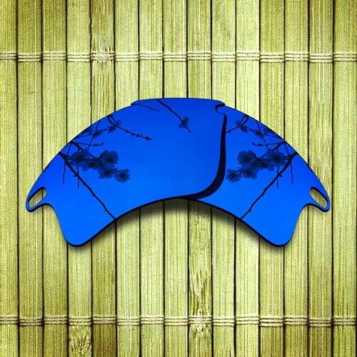 Polarized Replacement Lense For-Oakley Fast Jacket XL Sunglasses Frame True Color Mirrored Coating - Violet Options