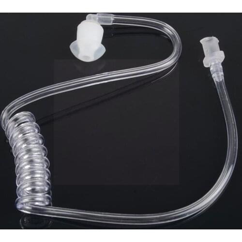 Transparent Walkie Talkie Radio Air Duct Earphone Single For Two-Way Accessories Headset Earpiece Radio Talkie Duct Walkie