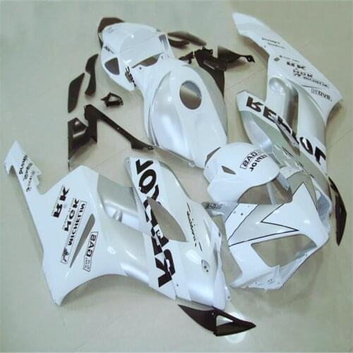 Hot Sale Motorcycle Fairings For Honda CBR1000RR CBR1000 04 05 Year White Silver 2004 2005 ABS Motorcycle Fairing Kit